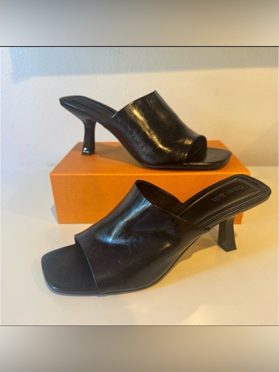 Open Edit Shoes - Open Edit Black Mules Size 11